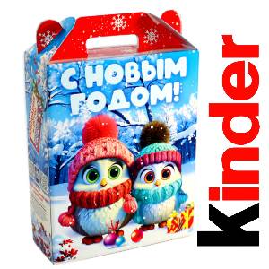 Детский подарок на Новый Год в жестяной упаковке весом 830 грамм по цене 3297 руб в Павловском Посаде